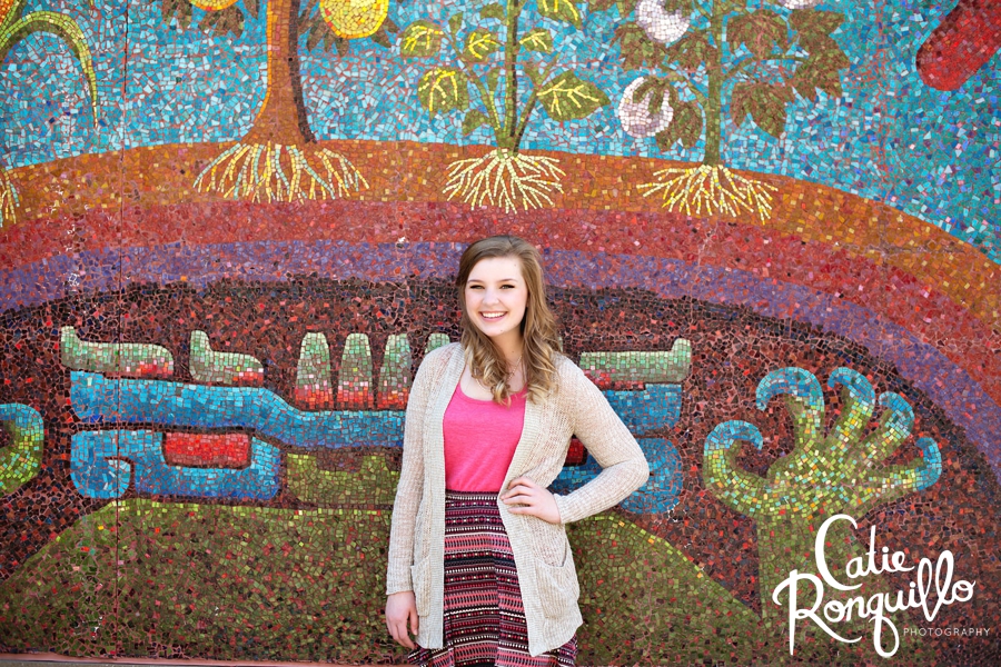 Lilly Dallas Senior Portraits at Klyde Warren Park Dallas Senior