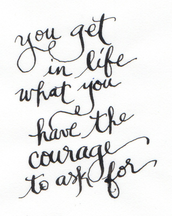 Trying Something New: Calligraphy - Catie Ronquillo