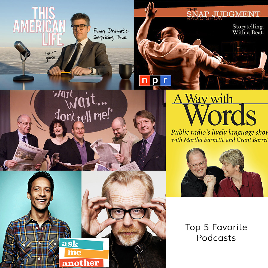 Top 5 Favorite Podcasts To Check Out