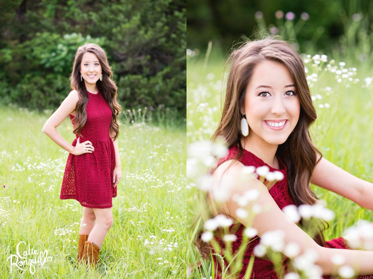 Erwin Park McKinney Senior Portraits with Christiane