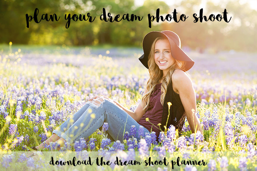 Dream Photo Shoot Planner for Senior Portraits