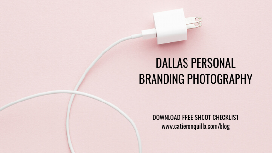 dallas personal branding photography free shoot checklist