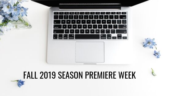 Blog Banner Fall 2019 Season Premieres
