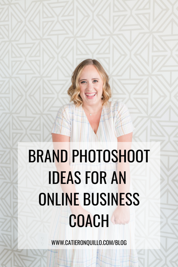 Brand shoot ideas for an online business coach
