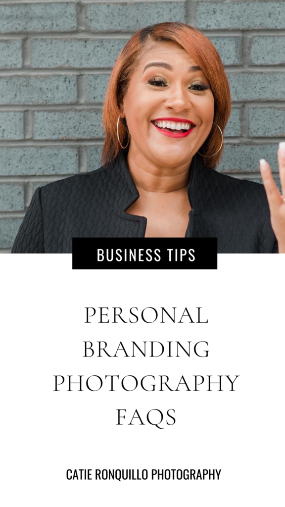 personal branding photography shoot FAQs