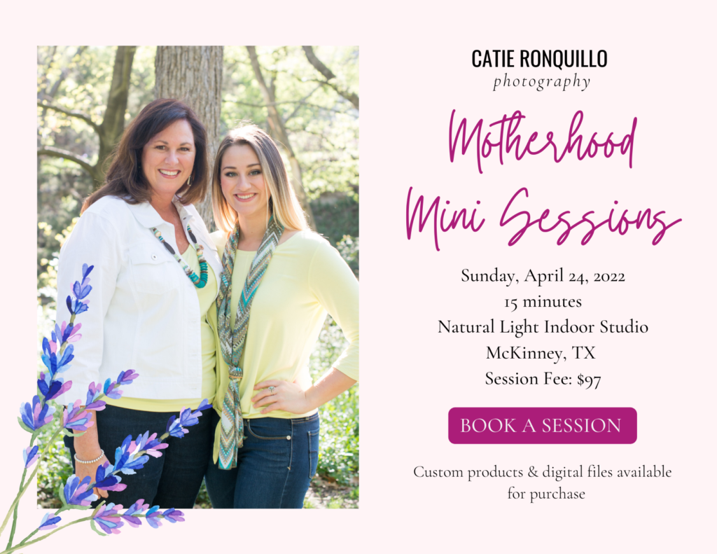 Mother's Day Mini Sessions | McKinney, TX