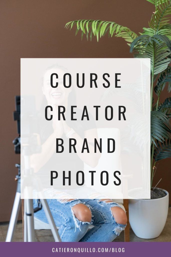 course creator branding photos