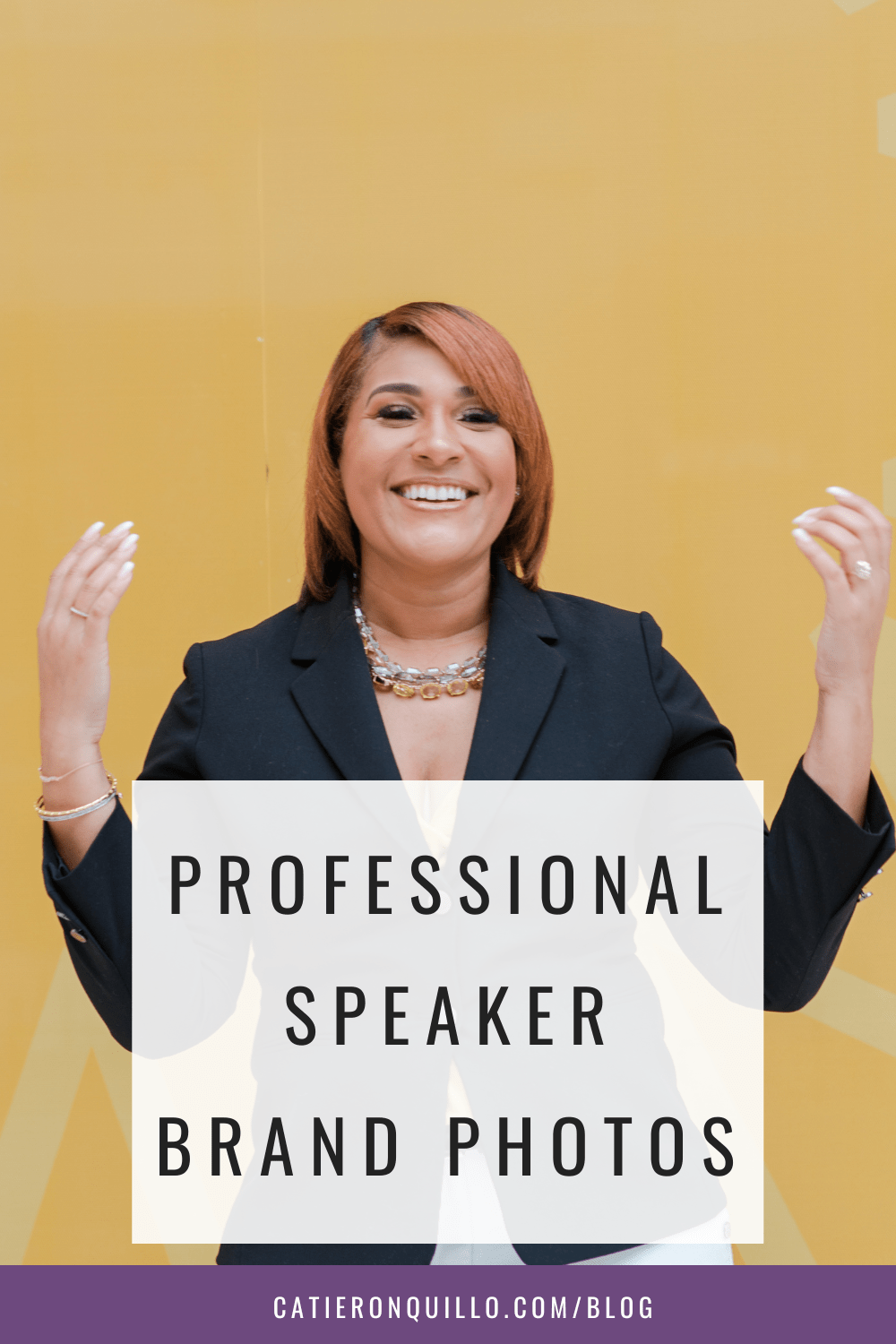 Branding Photos for professional speaker