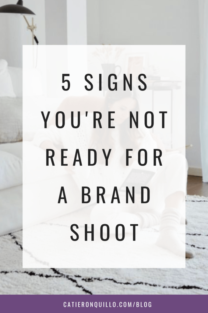 are you ready for a brand shoot?