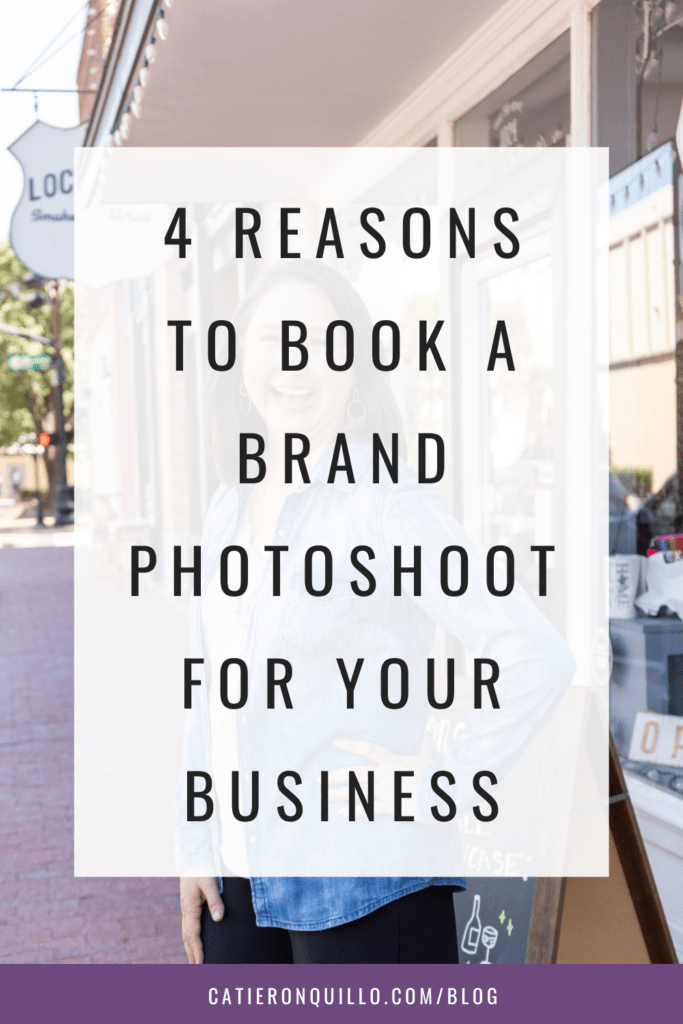 4 reasons to book a brand photoshoot