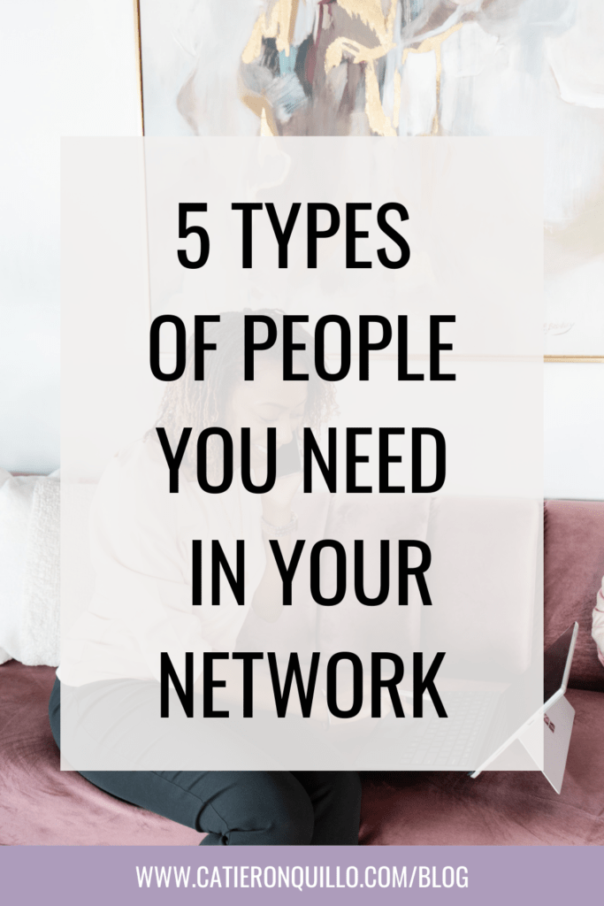 5 types of people in your network