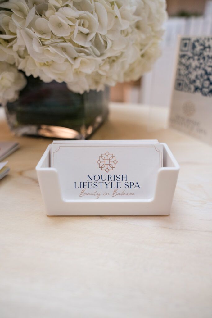 Nourish Lifestyle Spa Esthetician Brand Photos by Catie Ronquillo Photography